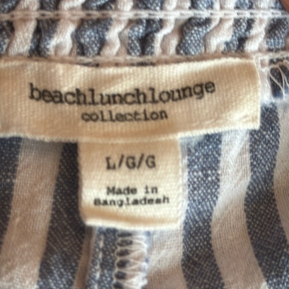 BEACHLUNCHLOUNGE STRIPPED PANTS - Picture 5 of 6